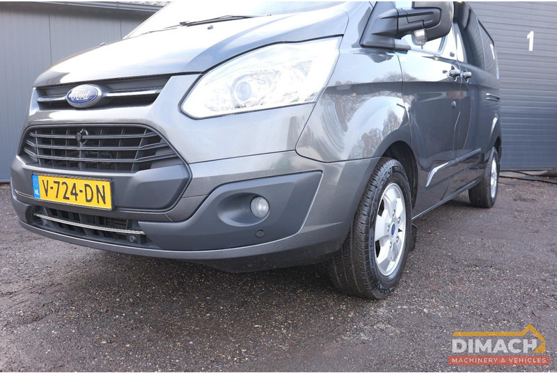 Легковой фургон Ford Transit Custom  Transit L2H1 dubbele cabine, dubbele schuifdeur, grijs kenteken, trekhaak, euro 6, 170pk, top conditie: фото 9