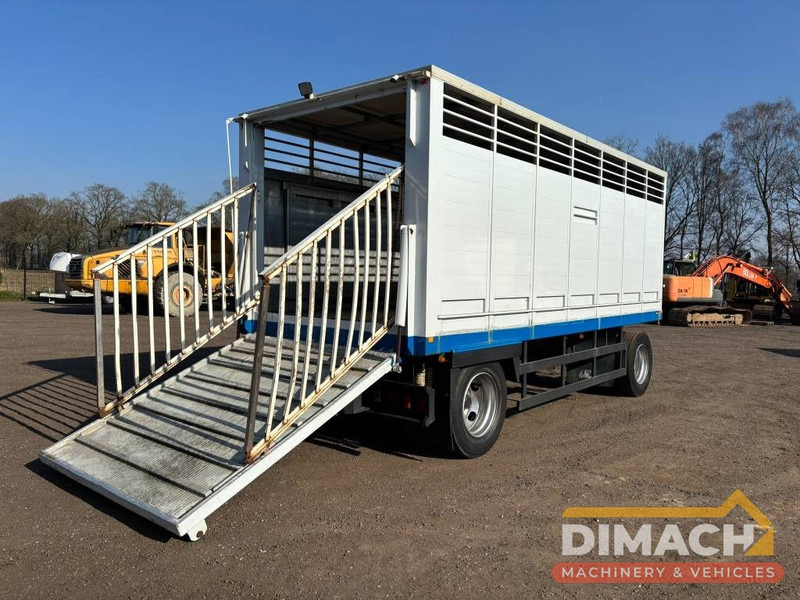 LEVEQUES Veetransport aanhanger livestock trailer 1 laag! - Сельскохозяйственный прицеп: фото 2 LEVEQUES Veetransport aanhanger livestock trailer 1 laag! - Сельскохозяйственный прицеп: фото 2