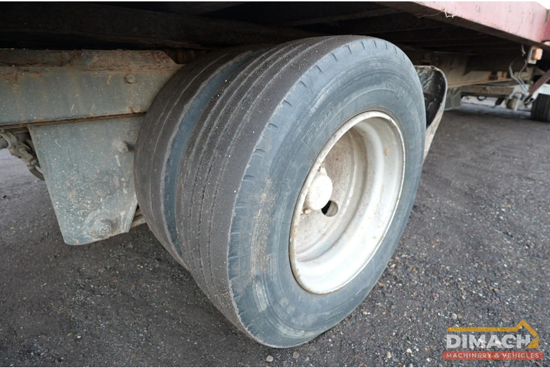 Полуприцеп бортовой/ Платформа Van Hool ONBEKEND Platte kar snelverkeer - luchtremmen - 770x246cm plateau afmetingen: фото 12