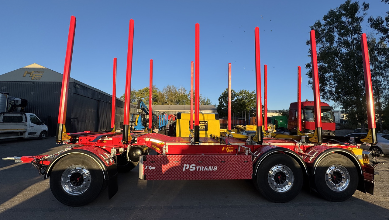 HYDROFAST Przyczepa 3 osiowa / 3 axles timber transport trailer / Remorque à 3 essieux pour le transport de bois / 3-Achs-Rungenanhänger / 3-tengelyes-rönkszállító-pótkocsi / Remorcă pentru transportul lemnului - Прицеп лесовоз: фото 1 HYDROFAST Przyczepa 3 osiowa / 3 axles timber transport trailer / Remorque à 3 essieux pour le transport de bois / 3-Achs-Rungenanhänger / 3-tengelyes-rönkszállító-pótkocsi / Remorcă pentru transportul lemnului - Прицеп лесовоз: фото 1