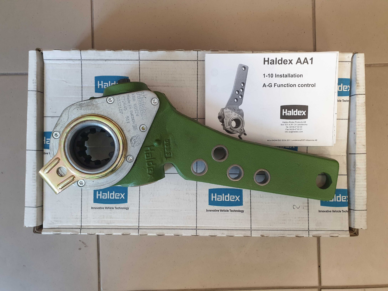 Nastawnik rozpieraka, układ hamulcowy HALDEX 72645C - Тормозной суппорт для Грузовиков: фото 2 Nastawnik rozpieraka, układ hamulcowy HALDEX 72645C - Тормозной суппорт для Грузовиков: фото 2