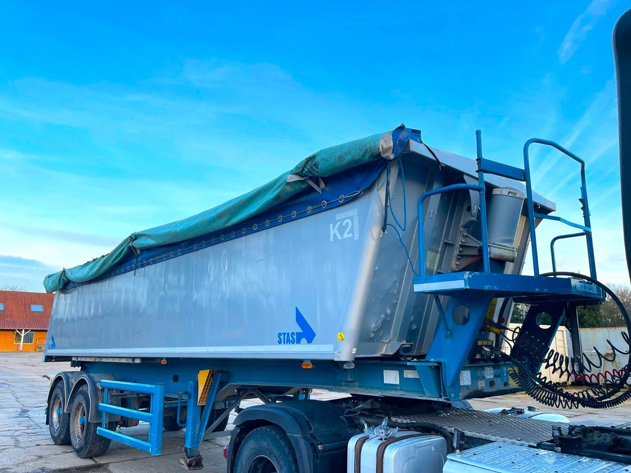 Stas KIPPER/ALU/PLANE - Самосвальный полуприцеп: фото 5 Stas KIPPER/ALU/PLANE - Самосвальный полуприцеп: фото 5