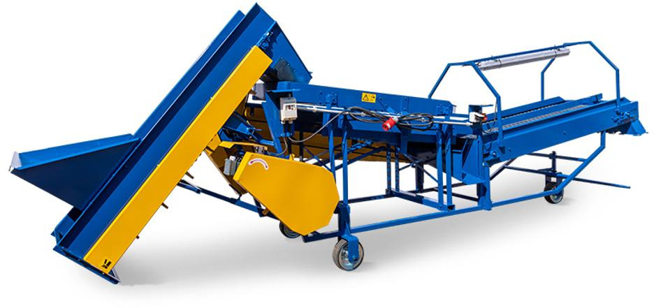 ROLMET Kartoffelsortierer / Potato sorting machine / Trieuse de pomme de terre / Selezionatrice per patate / Clasificador de patatas / Картофелесортировочная машина / Sortownik do ziemniaków M614/2 - Картофельная техника: фото 2 ROLMET Kartoffelsortierer / Potato sorting machine / Trieuse de pomme de terre / Selezionatrice per patate / Clasificador de patatas / Картофелесортировочная машина / Sortownik do ziemniaków M614/2 - Картофельная техника: фото 2
