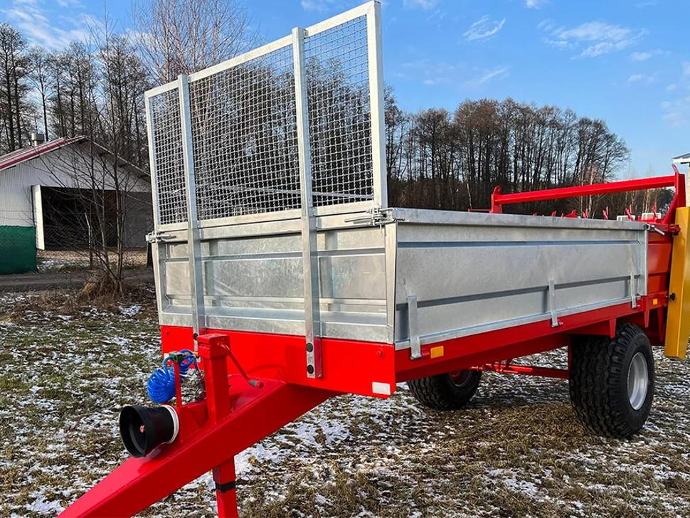 Новый Навозоразбрасыватель Roltrans Miststreuer / Manure spreader / Épandeur à fumier / Spandiletame / Разбрасыватель органических удобрений N250/2 LEO 4 t: фото 6