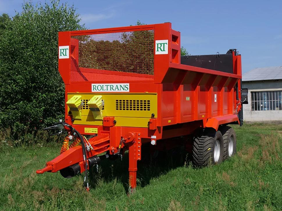 Новый Навозоразбрасыватель Roltrans Miststreuer / Manure spreader / Epandeur à fumier / Spandiletame / Разбрасыватель органических удобрений / Rozrzutnik obornika N205S/6 BIZON 14 t: фото 24