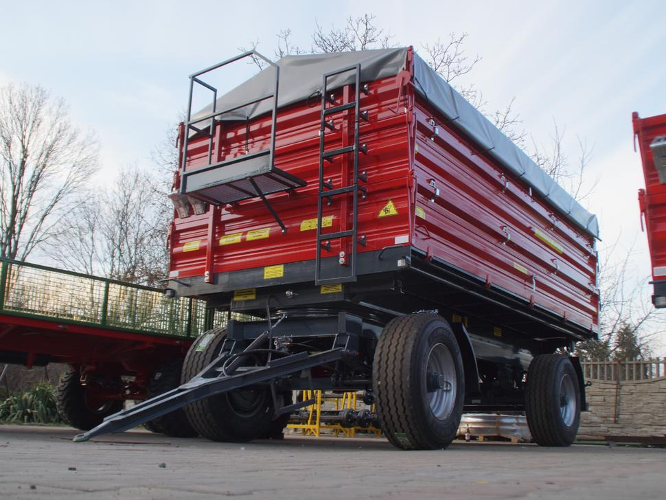 Techmont Anhänger / Trailer / Remorque / Rimorchio / Прицеп двухоосный бортовой / Przyczepa dwuosiowa PTD16 12 t - Сельскохозяйственный прицеп-самосвал: фото 1 Techmont Anhänger / Trailer / Remorque / Rimorchio / Прицеп двухоосный бортовой / Przyczepa dwuosiowa PTD16 12 t - Сельскохозяйственный прицеп-самосвал: фото 1