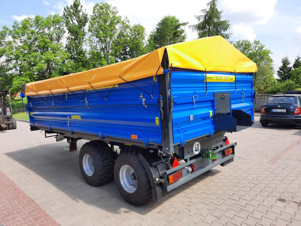 Techmont Anhänger / Trailer / Remorque / Rimorchio / Прицеп двухосный тандем / Przyczepa tandem PTTCW 310 10 t - Сельскохозяйственный прицеп-самосвал: фото 5 Techmont Anhänger / Trailer / Remorque / Rimorchio / Прицеп двухосный тандем / Przyczepa tandem PTTCW 310 10 t - Сельскохозяйственный прицеп-самосвал: фото 5