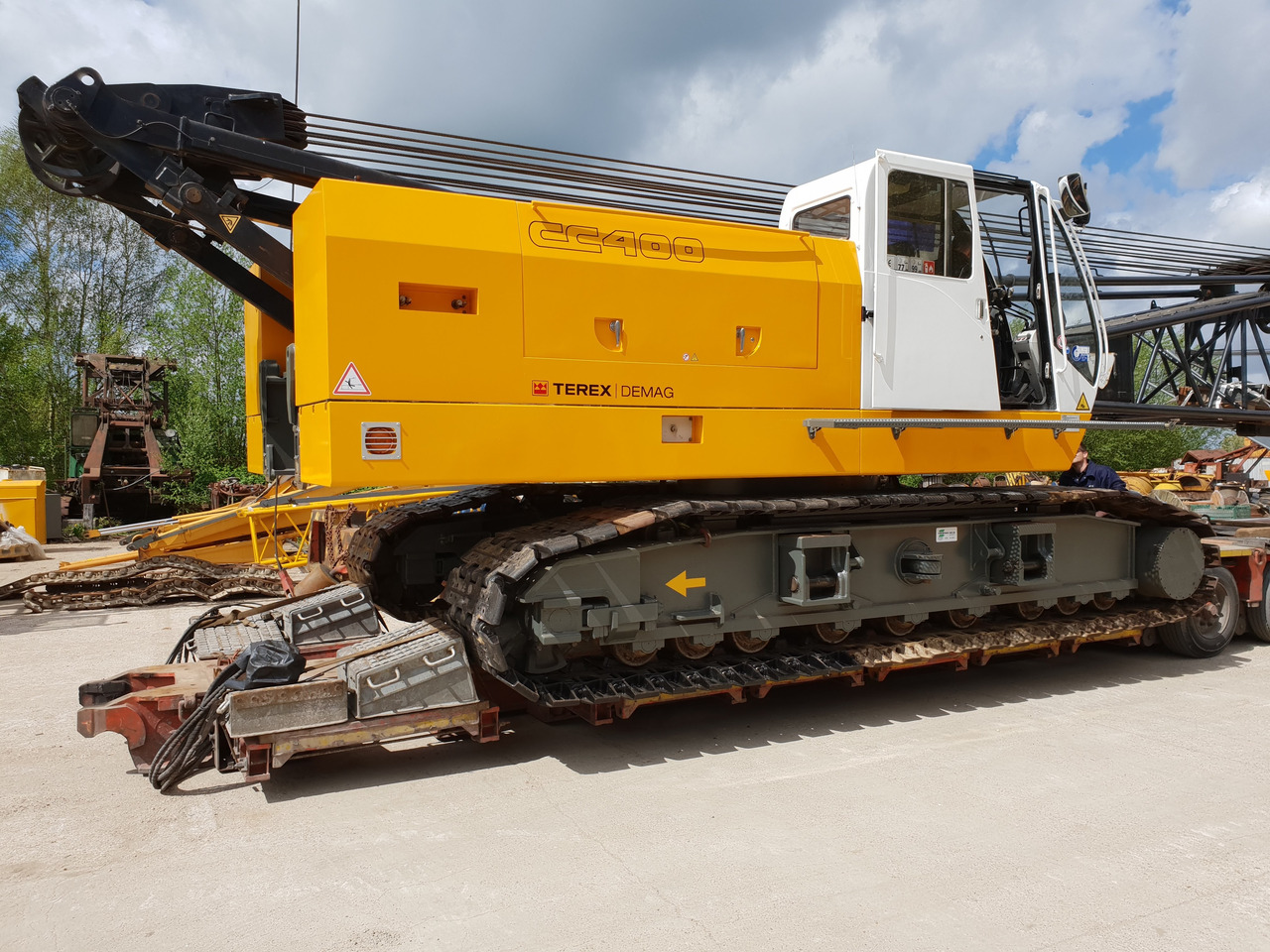 Terex CC 400 - Гусеничный кран: фото 1 Terex CC 400 - Гусеничный кран: фото 1
