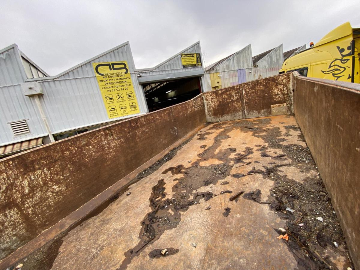 Самосвал, Автоманипулятор RENAULT KERAX 8x4 520 BIBENNE CIF GRUE CORMACH: фото 13