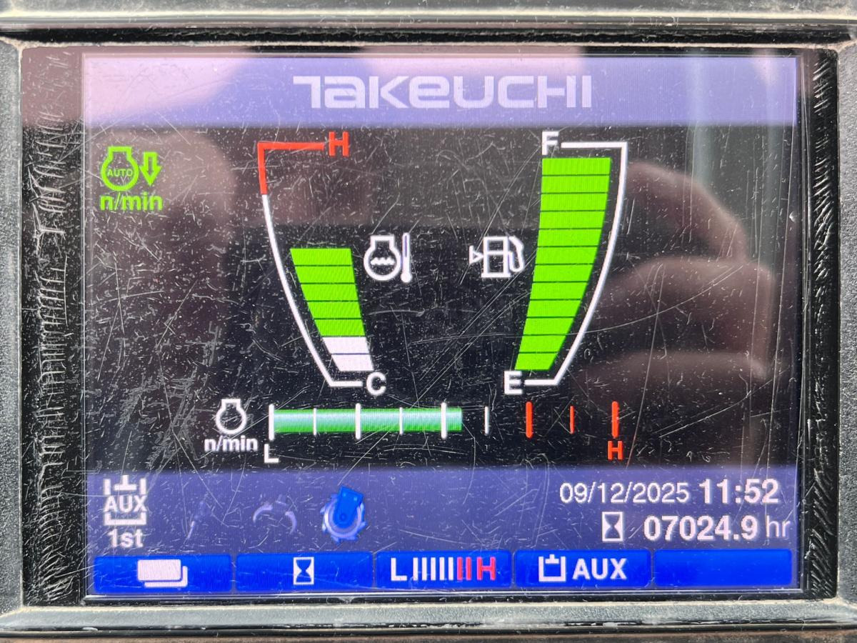 Гусеничный экскаватор Takeuchi TB280FR pelle à chenille 8T: фото 15 Гусеничный экскаватор Takeuchi TB280FR pelle à chenille 8T: фото 15