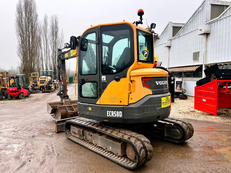 Volvo ECR58D Mini-pelle à chenille 6T - Мини-экскаватор: фото 3 Volvo ECR58D Mini-pelle à chenille 6T - Мини-экскаватор: фото 3