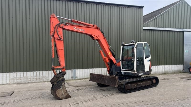 Kubota Kubota KX080-3 Digger - Гусеничный экскаватор: фото 1 Kubota Kubota KX080-3 Digger - Гусеничный экскаватор: фото 1