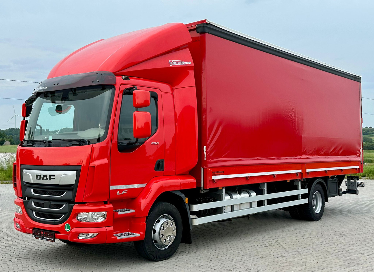 DAF LF 290 / BURTO - FIRANKA / 18 PALET / WINDA / 16 T DMC / SYPIALKA / 2020 ROK / SPROWADZONY - Тентованный грузовик: фото 2 DAF LF 290 / BURTO - FIRANKA / 18 PALET / WINDA / 16 T DMC / SYPIALKA / 2020 ROK / SPROWADZONY - Тентованный грузовик: фото 2