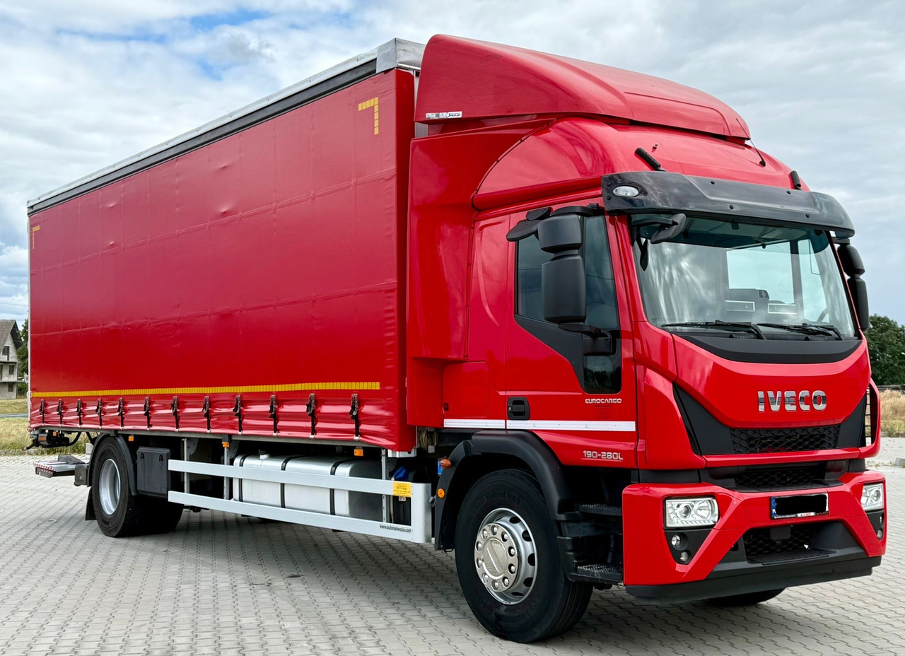 IVECO EUROCARGO 180-280 / FIRANKA / WINDA / 20 PALET / 80 TYŚ KM / 2023 ROK / 9 223 KG ŁADOWNOŚ - Тентованный грузовик: фото 1 IVECO EUROCARGO 180-280 / FIRANKA / WINDA / 20 PALET / 80 TYŚ KM / 2023 ROK / 9 223 KG ŁADOWNOŚ - Тентованный грузовик: фото 1