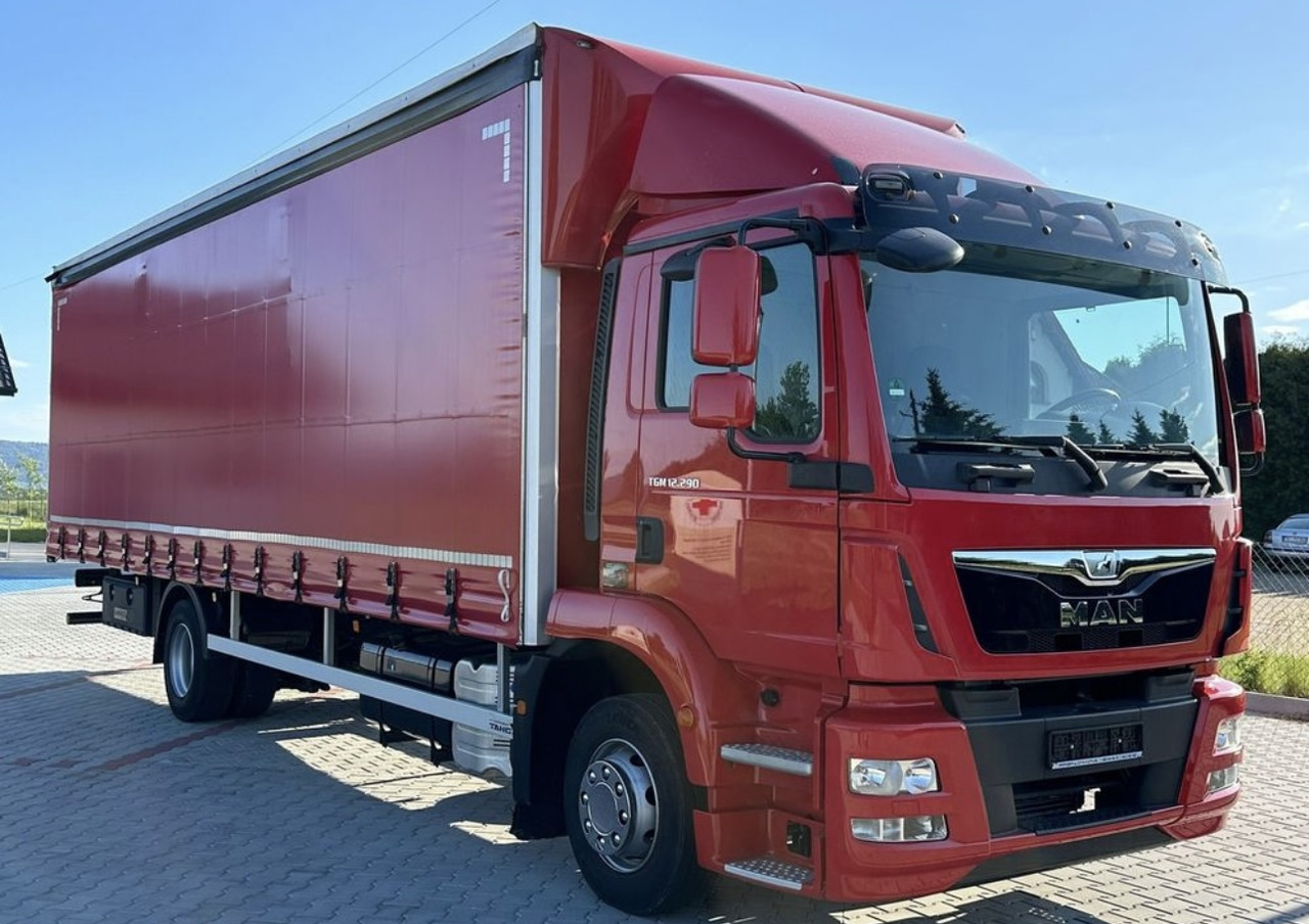 MAN TGM 15.290 / FIRANKA / 21 EUROPALET / AUTOMAT - Тентованный грузовик: фото 1 MAN TGM 15.290 / FIRANKA / 21 EUROPALET / AUTOMAT - Тентованный грузовик: фото 1