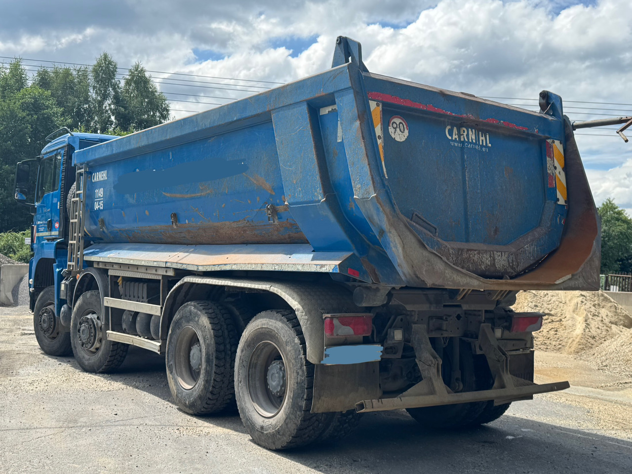 MAN TGS 35.440 / WYWROTKA / 8X8 / TYLNOZSYPOWA / 220 TYS KM / 2015 / E5 - Самосвал: фото 3 MAN TGS 35.440 / WYWROTKA / 8X8 / TYLNOZSYPOWA / 220 TYS KM / 2015 / E5 - Самосвал: фото 3
