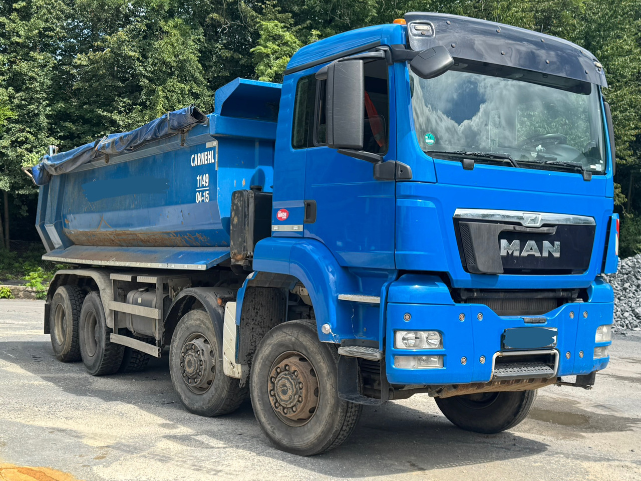 MAN TGS 35.440 / WYWROTKA / 8X8 / TYLNOZSYPOWA / 220 TYS KM / 2015 / E5 - Самосвал: фото 1 MAN TGS 35.440 / WYWROTKA / 8X8 / TYLNOZSYPOWA / 220 TYS KM / 2015 / E5 - Самосвал: фото 1