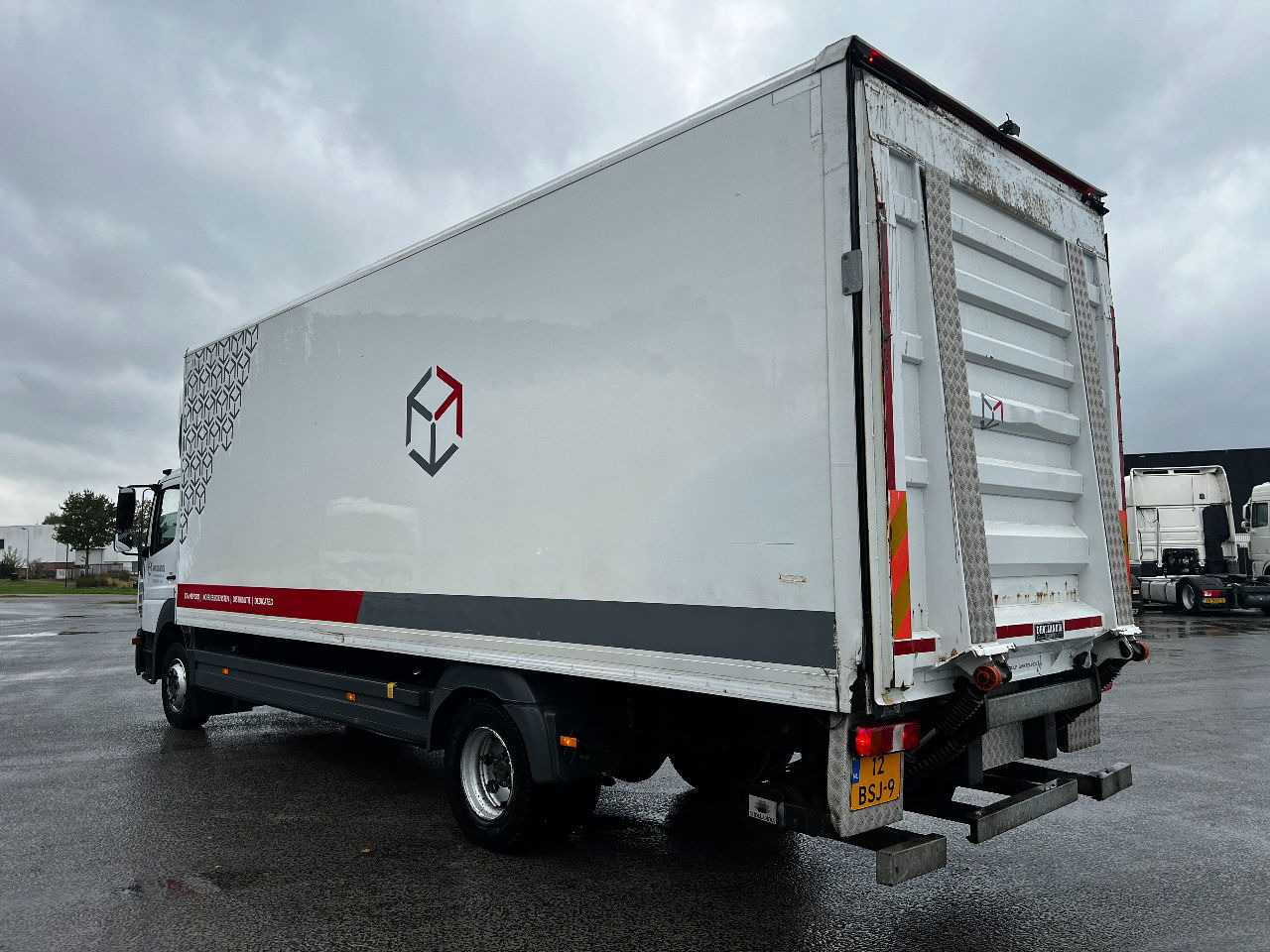 Mercedes-Benz Atego 1218 Euro 6, Full steel suspension - Грузовик с закрытым кузовом: фото 4 Mercedes-Benz Atego 1218 Euro 6, Full steel suspension - Грузовик с закрытым кузовом: фото 4