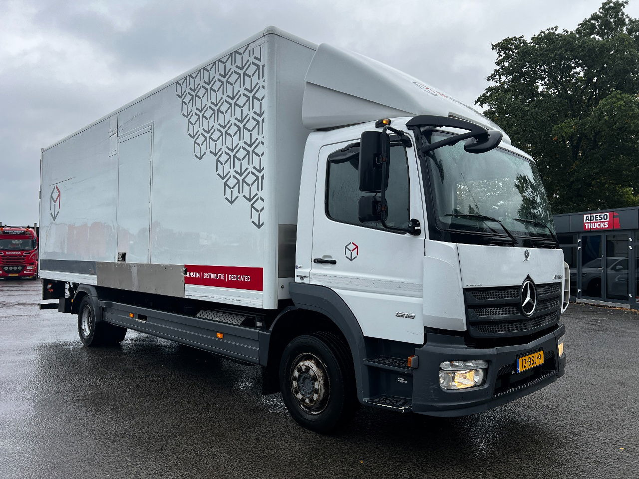 Mercedes-Benz Atego 1218 Euro 6, Full steel suspension - Грузовик с закрытым кузовом: фото 2 Mercedes-Benz Atego 1218 Euro 6, Full steel suspension - Грузовик с закрытым кузовом: фото 2