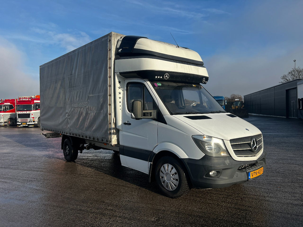 Mercedes-Benz Sprinter 316 Euro 6, Manual - Тентованный фургон: фото 2 Mercedes-Benz Sprinter 316 Euro 6, Manual - Тентованный фургон: фото 2