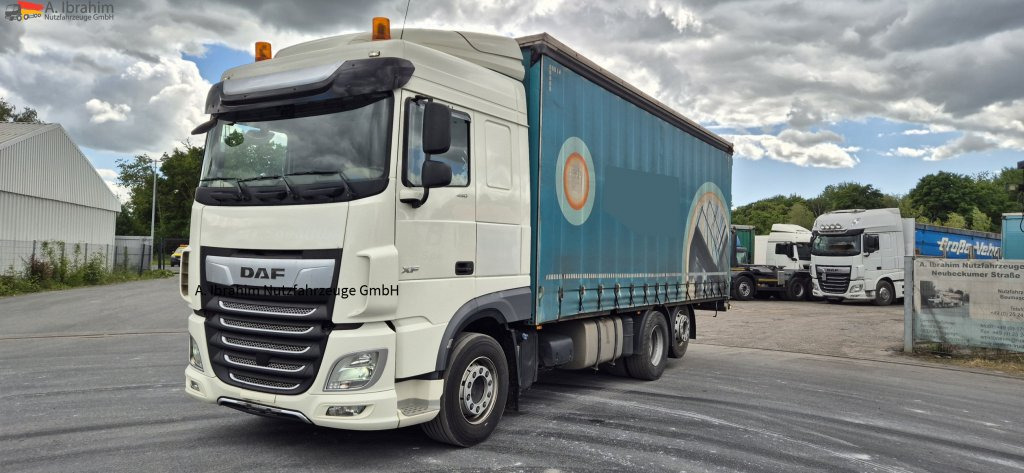 Daf XF 450 FAR 6x2, Liftachse Schiebeplane, Edscha - Тентованный грузовик: фото 1 Daf XF 450 FAR 6x2, Liftachse Schiebeplane, Edscha - Тентованный грузовик: фото 1
