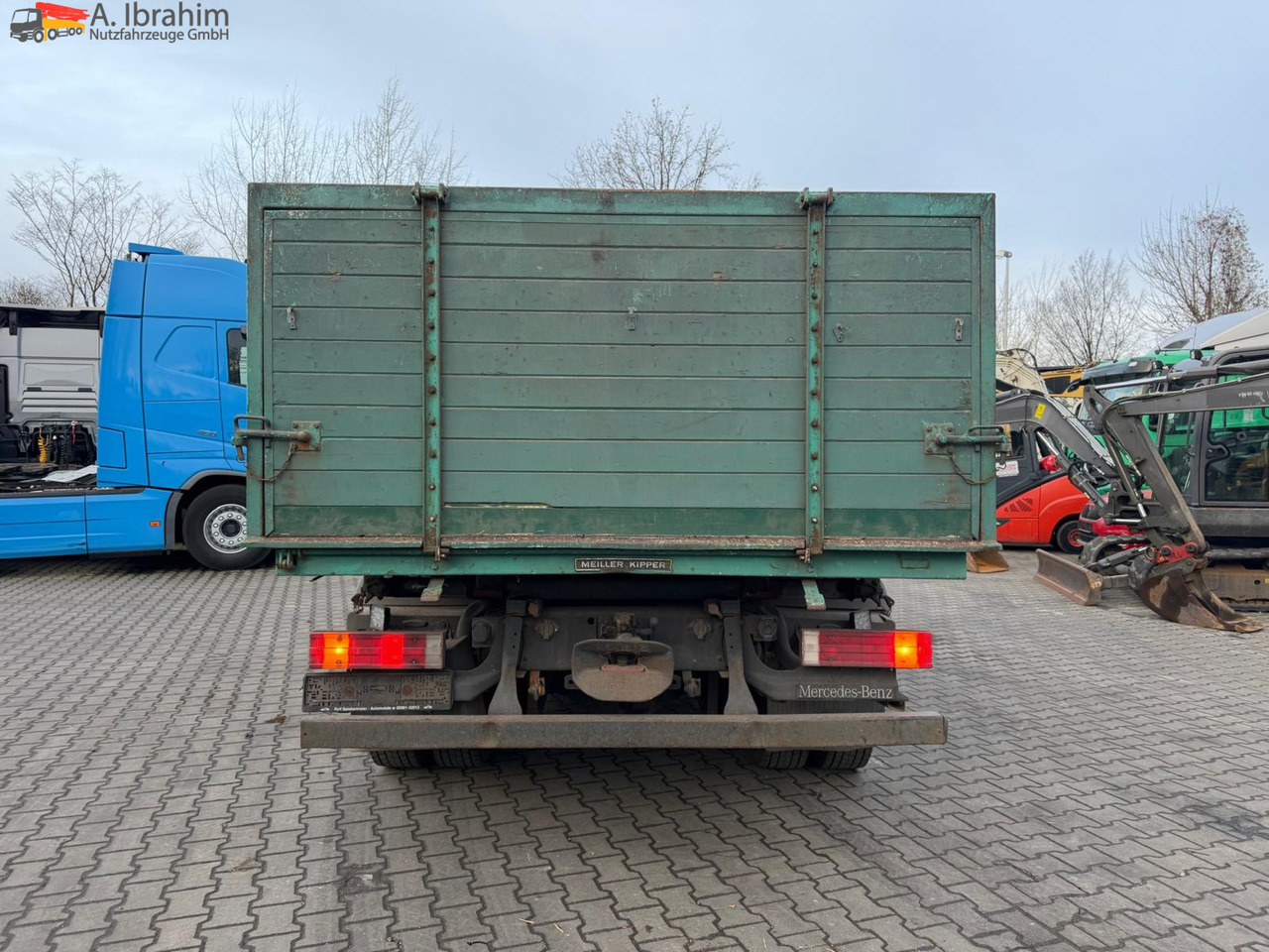 Самосвал Mercedes-Benz Atego 817 Meiller Kipper OFF. Kasten | 4x2 | AHK | ABS: фото 11