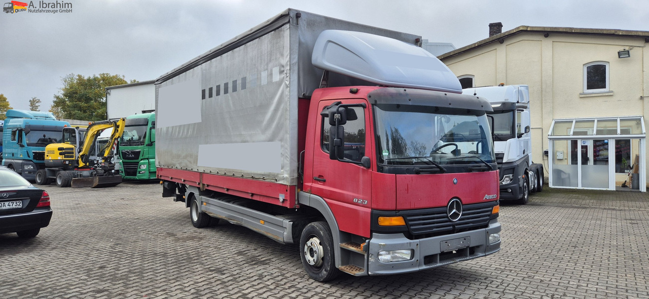 Тентованный фургон Mercedes-Benz Atego 823 LBW | Radstand 4900 mm | 7.2 m Pritsche Klima | 3 Pedals: фото 9