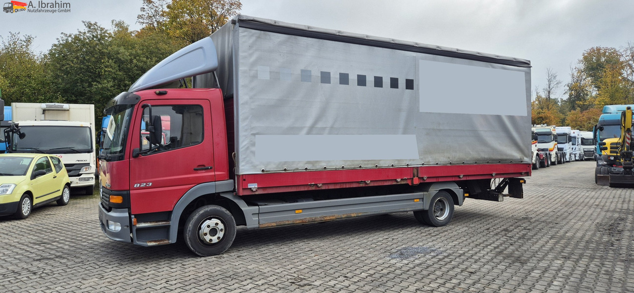 Тентованный фургон Mercedes-Benz Atego 823 LBW | Radstand 4900 mm | 7.2 m Pritsche Klima | 3 Pedals: фото 10