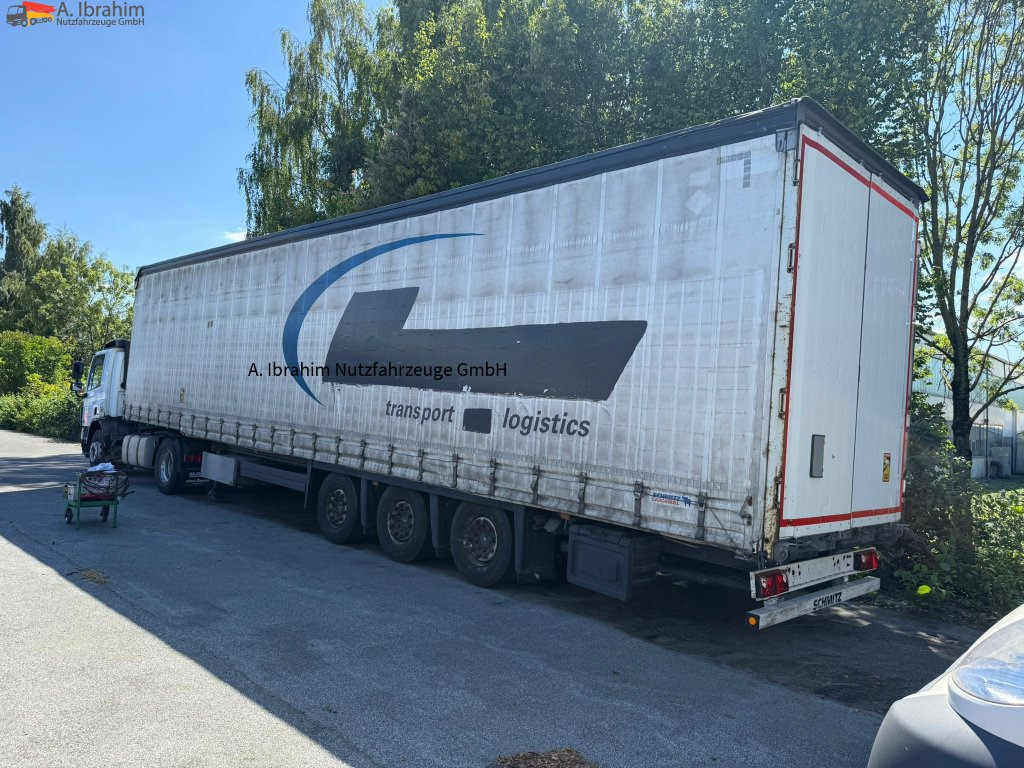 Schmitz SCB*S3T Megatrailer, Hubdach, Liftachse - Тентованный полуприцеп: фото 1 Schmitz SCB*S3T Megatrailer, Hubdach, Liftachse - Тентованный полуприцеп: фото 1