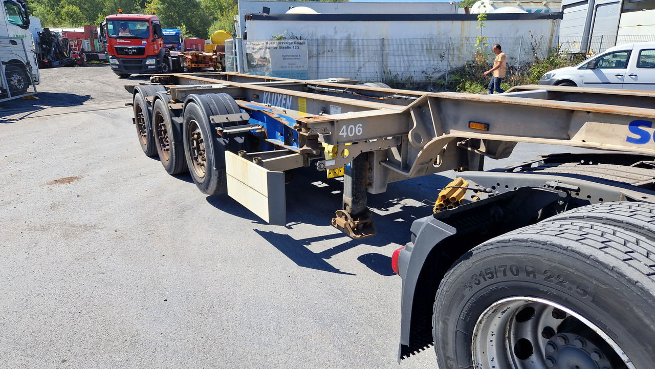 Полуприцеп-контейнеровоз/ Сменный кузов Schmitz SCF 24G Slider: фото 11