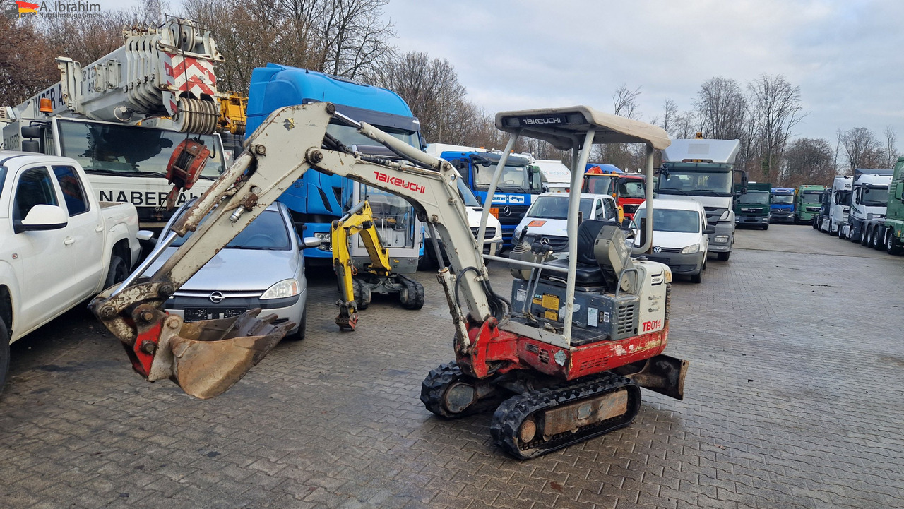 Takeuchi TB 014 Minibagger Zustand gut - Мини-экскаватор: фото 1 Takeuchi TB 014 Minibagger Zustand gut - Мини-экскаватор: фото 1