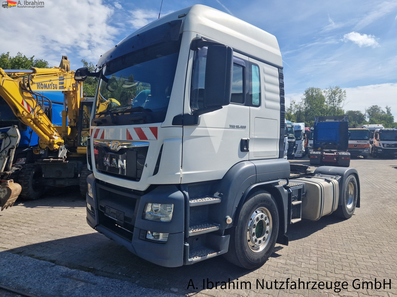 MAN TGS 18.400 PTO für Kompressor 3x vorhanden, sehr sauber, - Тягач: фото 1 MAN TGS 18.400 PTO für Kompressor 3x vorhanden, sehr sauber, - Тягач: фото 1