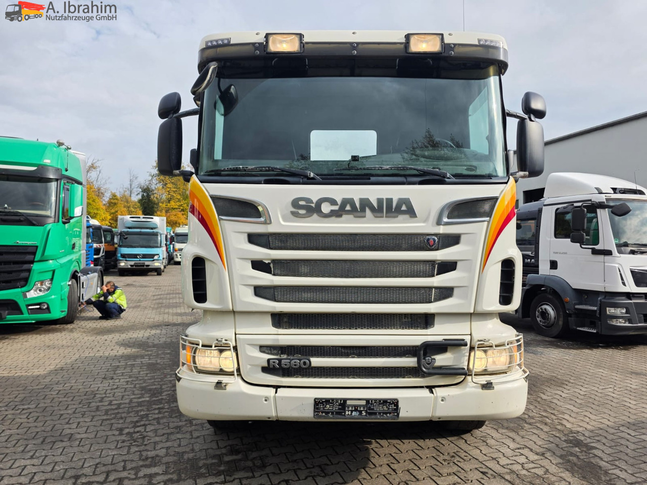 Тягач Scania R560 | 6x4 | V8 | Blatt Blatt | Schaltgetriebe | Kipphydraulik | Klima | Trommelbremse| 3 Pedals: фото 8