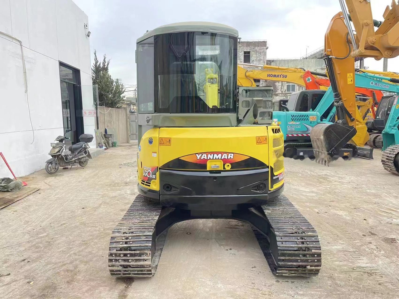 YANMAR VIO55 - Мини-экскаватор: фото 3 YANMAR VIO55 - Мини-экскаватор: фото 3