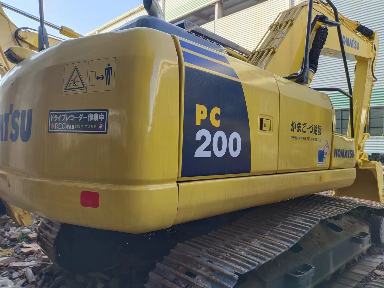 Гусеничный экскаватор KOMATSU PC200-8: фото 8