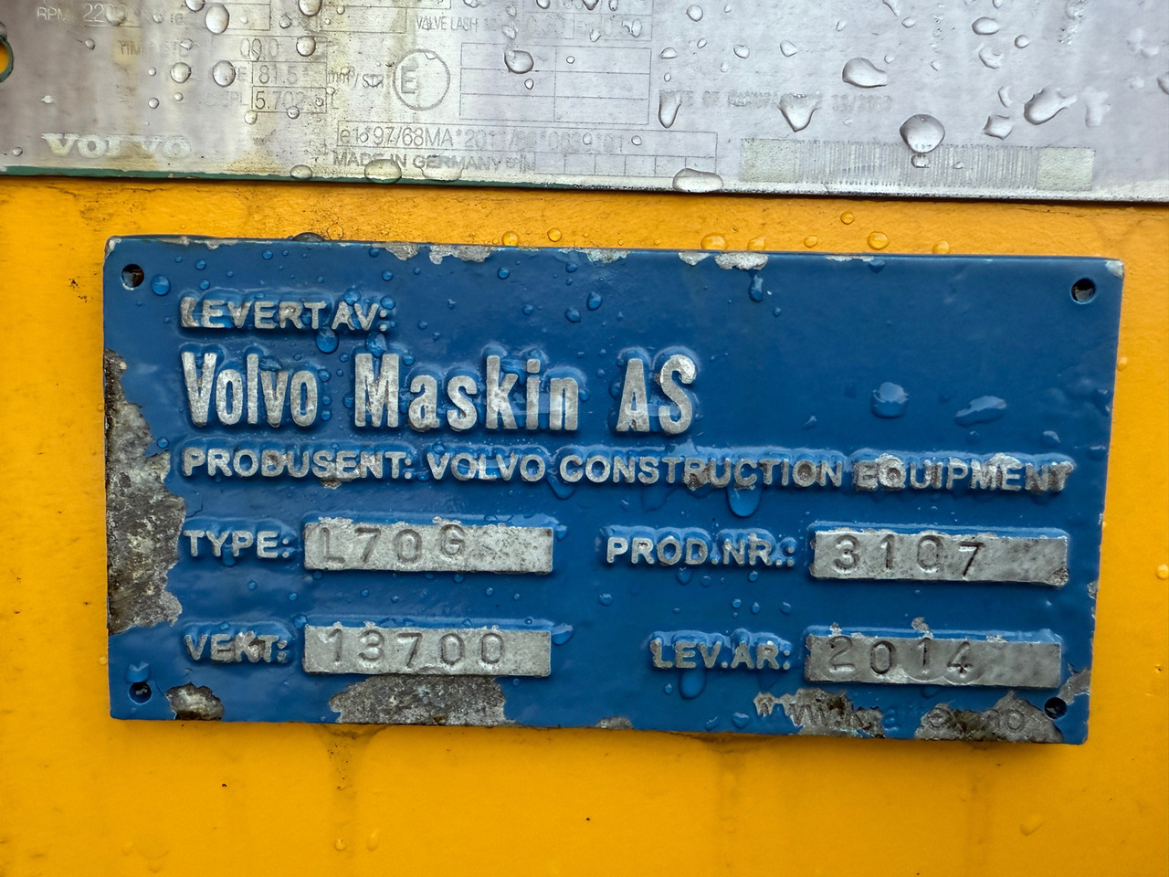 Volvo L70G в лизинг Volvo L70G: фото 11
