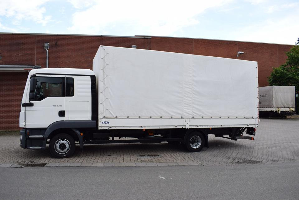 MAN TGL 8.190 Pritsche Plane LBW Tempomat Klima - Тентованный грузовик: фото 3 MAN TGL 8.190 Pritsche Plane LBW Tempomat Klima - Тентованный грузовик: фото 3