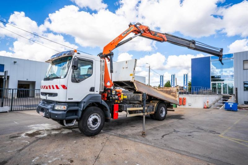 Renault KERAX 320 DCI +BIBENNE+PALFINGER 12Ton/m/2 EXT. - Самосвал, Автоманипулятор: фото 1 Renault KERAX 320 DCI +BIBENNE+PALFINGER 12Ton/m/2 EXT. - Самосвал, Автоманипулятор: фото 1