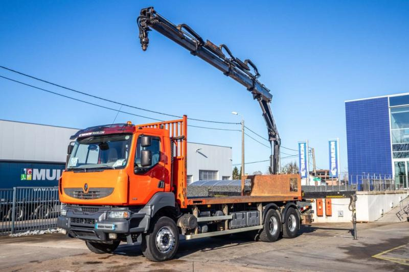 Renault KERAX 380DXI+E5+PK16TM/3EXT - Грузовик бортовой/ Платформа, Автоманипулятор: фото 1 Renault KERAX 380DXI+E5+PK16TM/3EXT - Грузовик бортовой/ Платформа, Автоманипулятор: фото 1