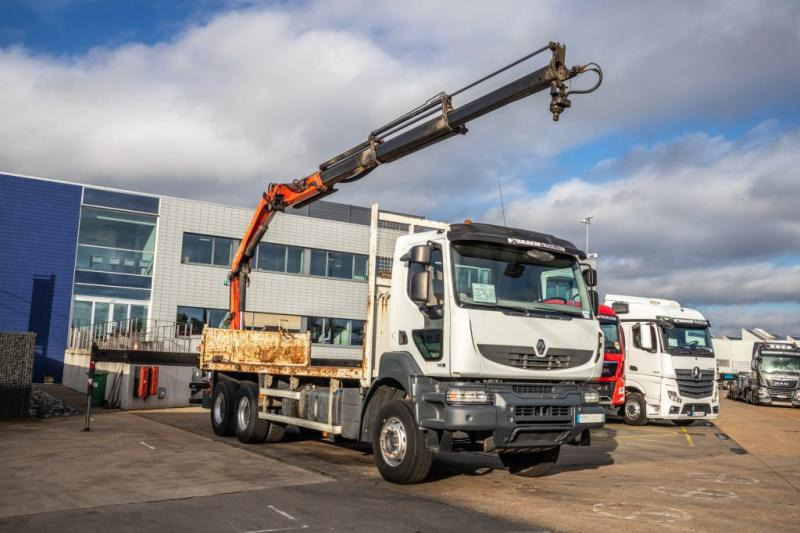 Renault KERAX 380DXI+E5+PK18TM/3EXT - Грузовик бортовой/ Платформа, Автоманипулятор: фото 2 Renault KERAX 380DXI+E5+PK18TM/3EXT - Грузовик бортовой/ Платформа, Автоманипулятор: фото 2