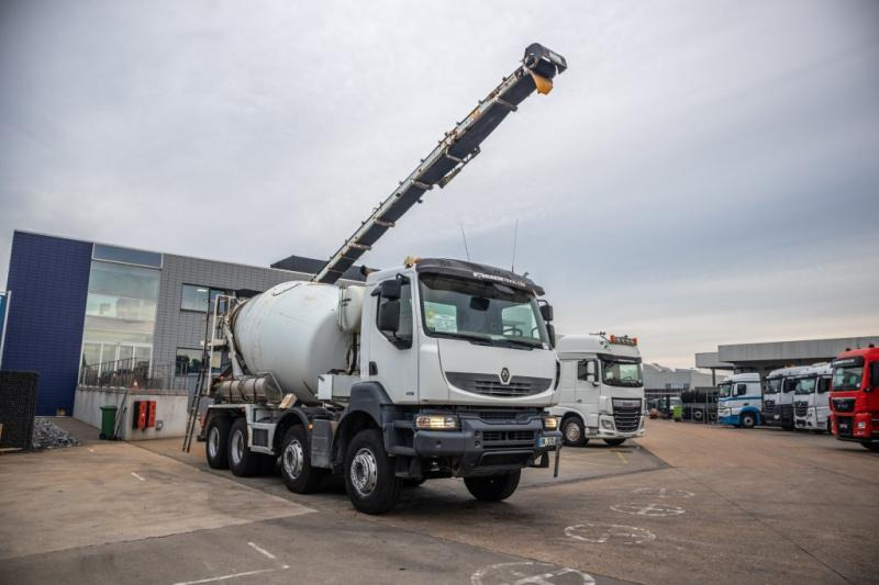 Renault KERAX 410DXI+STETTER+TAPIS/BELT/BAND - Автобетоносмеситель: фото 2 Renault KERAX 410DXI+STETTER+TAPIS/BELT/BAND - Автобетоносмеситель: фото 2