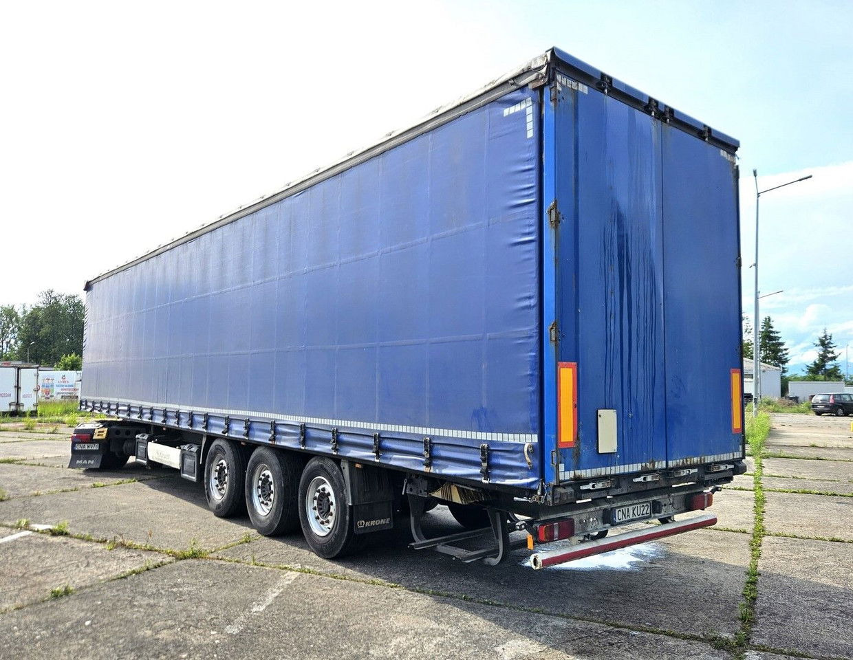 Krone SD - Axles SAF - Тентованный полуприцеп: фото 3 Krone SD - Axles SAF - Тентованный полуприцеп: фото 3