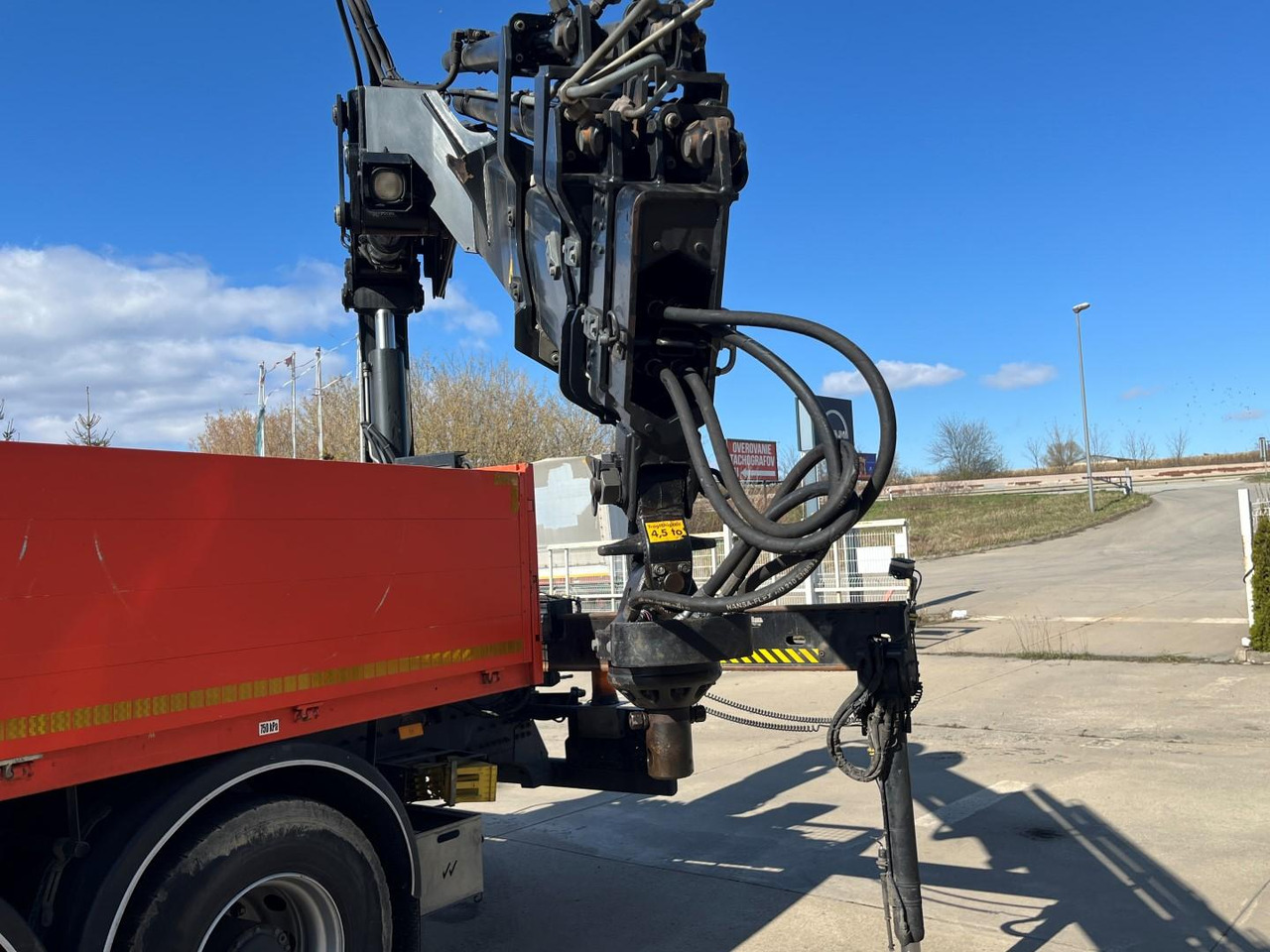 Грузовик бортовой/ Платформа, Автоманипулятор Mercedes truck Actros, Haib 166, 2636: фото 17