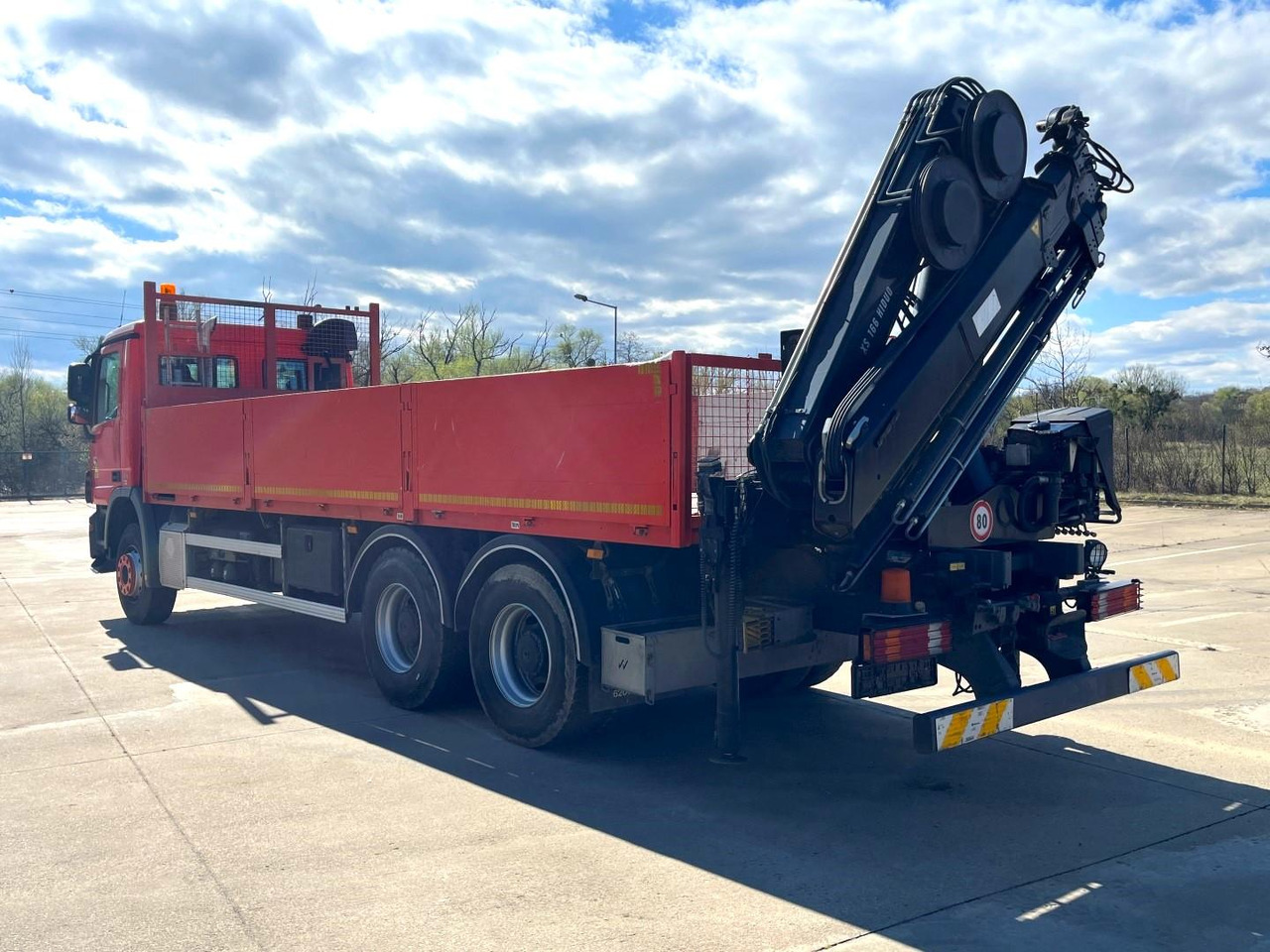 Грузовик бортовой/ Платформа, Автоманипулятор Mercedes truck Actros, Haib 166, 2636: фото 15