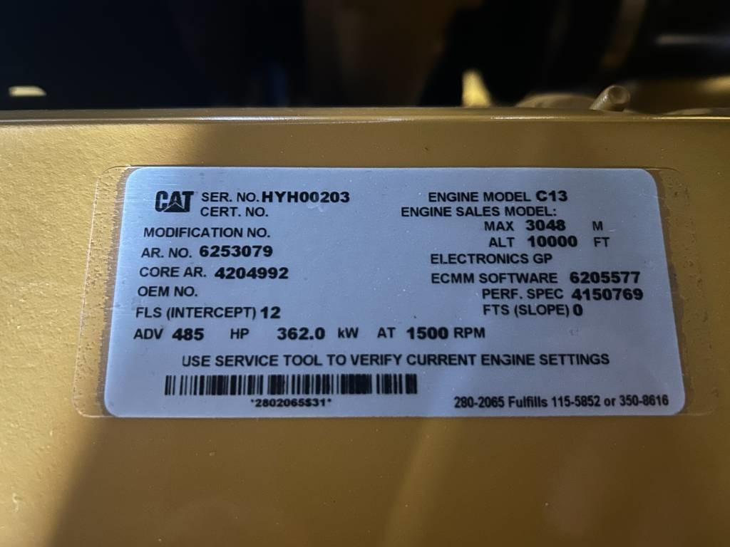 Новый Электрогенератор CAT DE400E0 - C13 - 400 kVA Generator - DPX-18023: фото 15 Новый Электрогенератор CAT DE400E0 - C13 - 400 kVA Generator - DPX-18023: фото 15