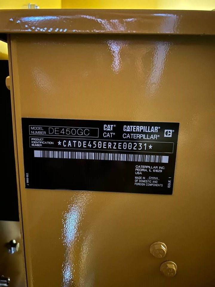 Новый Электрогенератор CAT DE450GC - 450 kVA Stand-by Generator - DPX-18219: фото 23