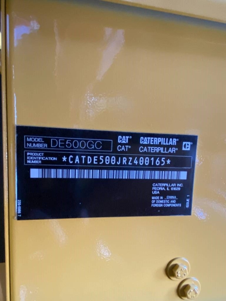 Новый Электрогенератор CAT DE500GC - 500 kVA Stand-by Generator - DPX-18220: фото 20