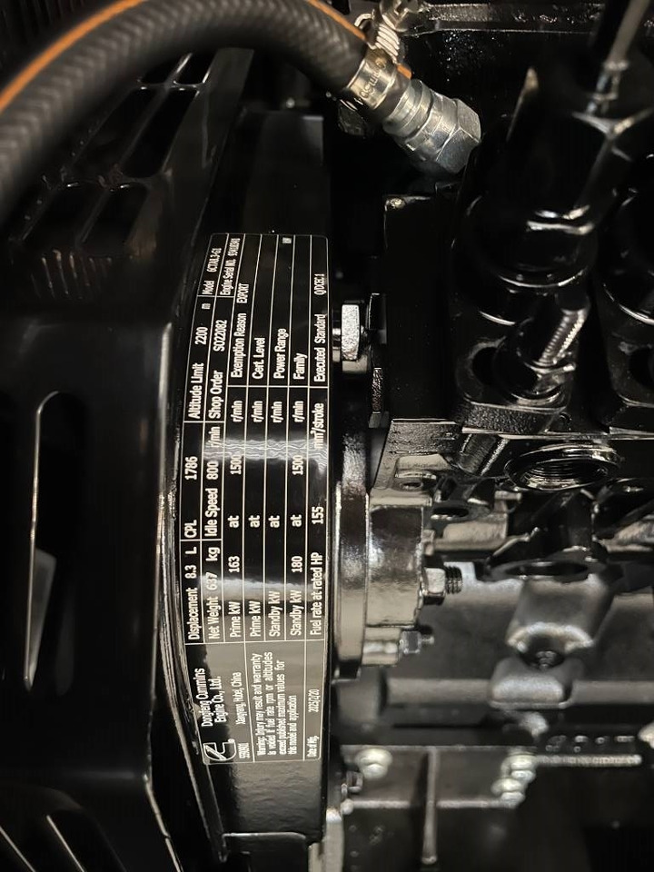 Новый Электрогенератор Cummins 6CTA8.3-G1 - 200 kVA Generator - DPX-19839: фото 16 Новый Электрогенератор Cummins 6CTA8.3-G1 - 200 kVA Generator - DPX-19839: фото 16