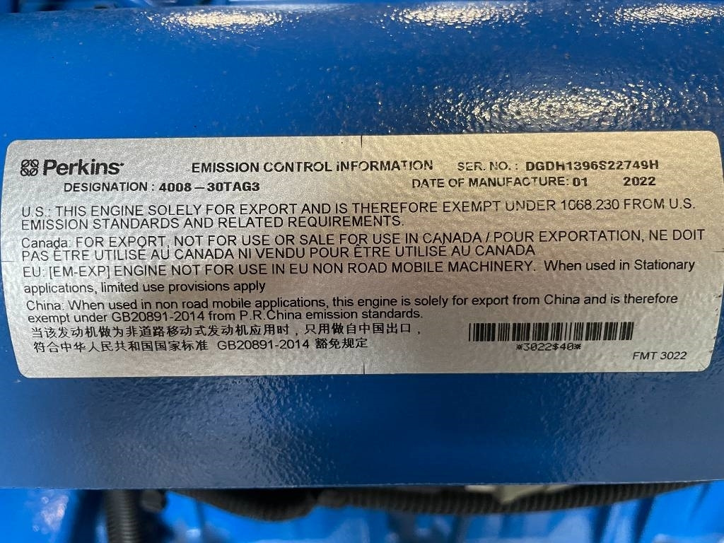 Электрогенератор FG Wilson P1250-1 - 1250 kVA Surplus Genset - DPX-25089: фото 22 Электрогенератор FG Wilson P1250-1 - 1250 kVA Surplus Genset - DPX-25089: фото 22