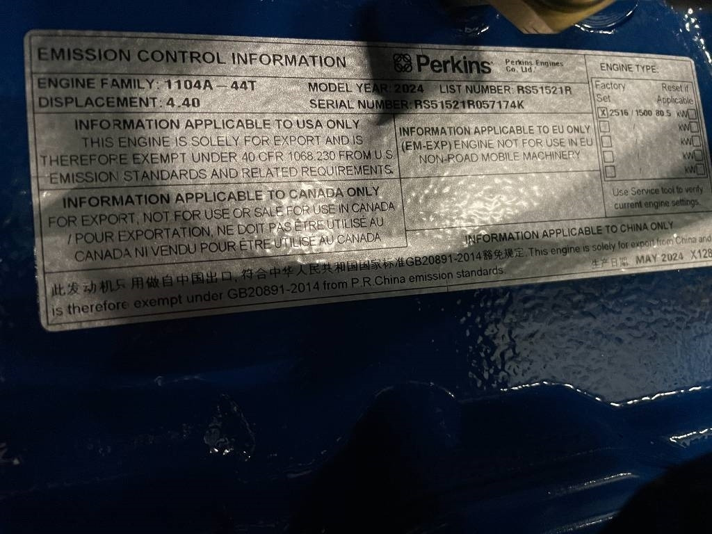 Новый Электрогенератор FG Wilson P88-3 - 88 kVA Genset - DPX-16007: фото 21 Новый Электрогенератор FG Wilson P88-3 - 88 kVA Genset - DPX-16007: фото 21